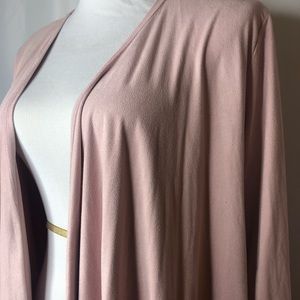 Textured Pink Cardigan